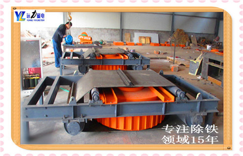 自卸式電磁除鐵器，浙江礦用自卸式電磁除鐵器設備_浙江礦用自卸式電磁除鐵器設備有哪些_型號及工作視頻 