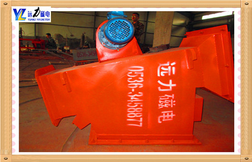 管道自卸式除鐵器，陜西管道式自卸式除鐵器_遠力陜西管道式自卸式除鐵器12000高斯 可定制工作原理_安裝示意圖