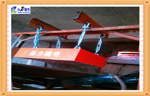 懸掛式永磁除鐵器，江蘇rcyb懸掛式永磁除鐵器_內(nèi)部磁塊安裝方法_江蘇rcyb懸掛式永磁除鐵器視頻定制供應(yīng)型號(hào)價(jià)格 