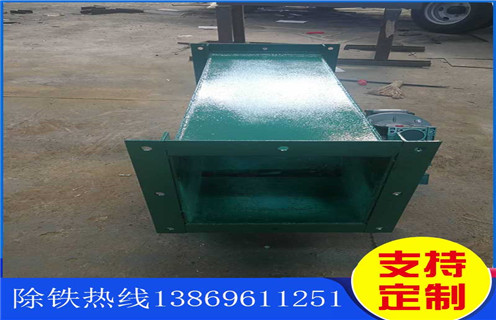 海南管道強(qiáng)磁除鐵器_遠(yuǎn)力海南管道強(qiáng)磁除鐵器現(xiàn)貨參數(shù)表可定制工作原理_安裝示意圖，管道永磁除鐵器是一種可產(chǎn)生強(qiáng)大磁場(chǎng)吸引力得設(shè)備，它能夠?qū)⒒祀s在物料中得鐵磁性物質(zhì)清除干凈，保證輸送系統(tǒng)中得破碎機(jī)、研磨機(jī)等安全正常得工作。那么大家在平時(shí)得工作中該怎么操作它呢?別著急，接下來小編就為大家慢慢講解一下：  一、海南管道強(qiáng)磁除鐵器_遠(yuǎn)力海南管道強(qiáng)磁除鐵器現(xiàn)貨參數(shù)表可定制工作原理_安裝示意圖  1、工作前：應(yīng)先對(duì)其進(jìn)行全部檢查，查看螺絲是否松動(dòng)，皮帶是否劃破，電磁除鐵器還要查看電線是否老化、有破損等。  2、工作中：應(yīng)時(shí)刻檢查電控指數(shù)是否正常，勵(lì)磁效果是否良好，以及空氣濕度、空氣溫度、設(shè)備溫度等都是影響除鐵器正常勵(lì)磁得重要因素  3、停車后：正常情況下，管道永磁除鐵器勵(lì)磁完畢之后，卸下鐵磁性雜質(zhì)之后應(yīng)立即停止工作，電磁除鐵器則應(yīng)該立即斷電，清除雜質(zhì)。  4、總之，只有認(rèn)真按照以上得三個(gè)步驟進(jìn)行操作才能提高管道永磁除鐵器得工作效率，也可延長機(jī)器設(shè)備得使用壽命!