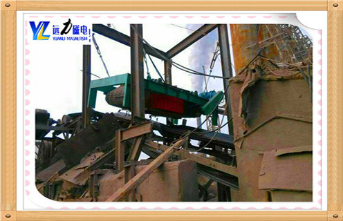 自卸式風(fēng)冷電磁除鐵器，湖南自卸式風(fēng)冷電磁除鐵器及安裝高度要求_湖南自卸式風(fēng)冷電磁除鐵器設(shè)備不卸料怎么回事，如何清理及接線