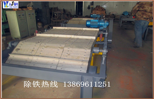 永磁自卸式除鐵器，福建永磁自卸式除鐵器特點_內(nèi)部磁塊安裝方法_福建永磁自卸式除鐵器特點內(nèi)部批發(fā)圖片示意圖定制供應(yīng)型號價格 