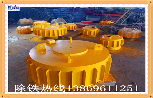 盤式電磁除鐵器，山東盤式電磁除鐵器_規(guī)格型號(hào)_山東盤式電磁除鐵器安裝效果適用范圍的工作原理