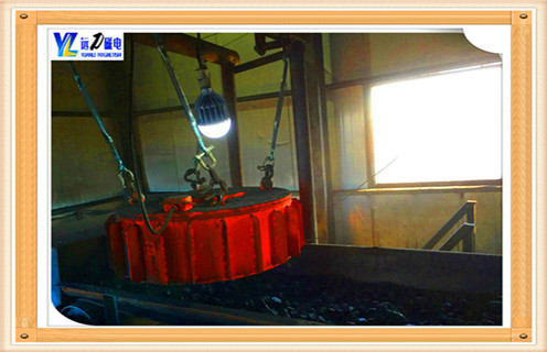 懸掛電磁除鐵器，海南懸掛電磁除鐵器_規(guī)格型號_海南懸掛電磁除鐵器安裝效果適用范圍的工作原理