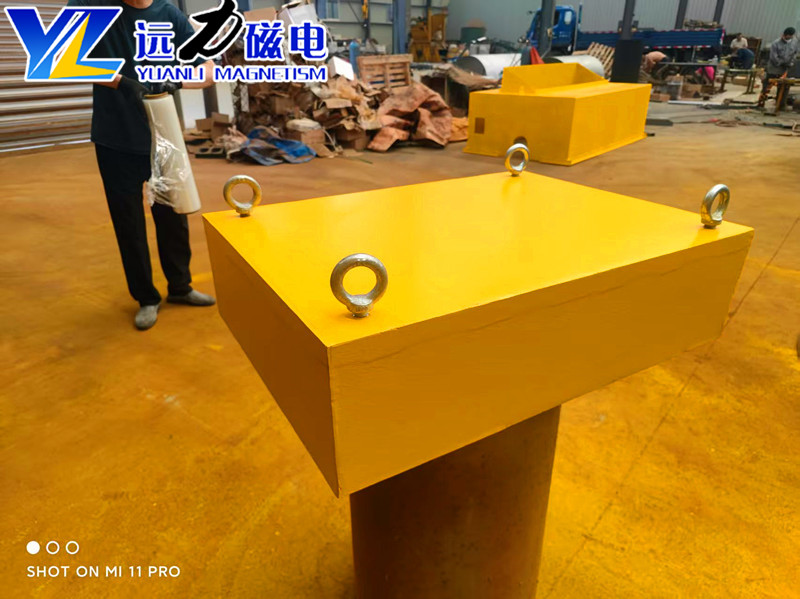 2026 高磁力耐磨輕型吊掛除鐵器木粉木屑物料除鐵設(shè)備遠力磁電全系列磁電裝置適配各類生產(chǎn)工況